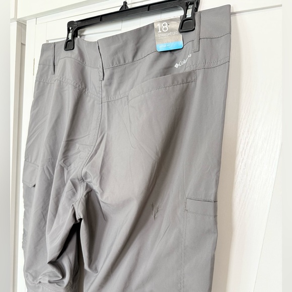 NWT Columbia Silver Ridge Convertible Pants Womens 18 Omni-Shade Hiking *FLAW - Picture 10 of 13
